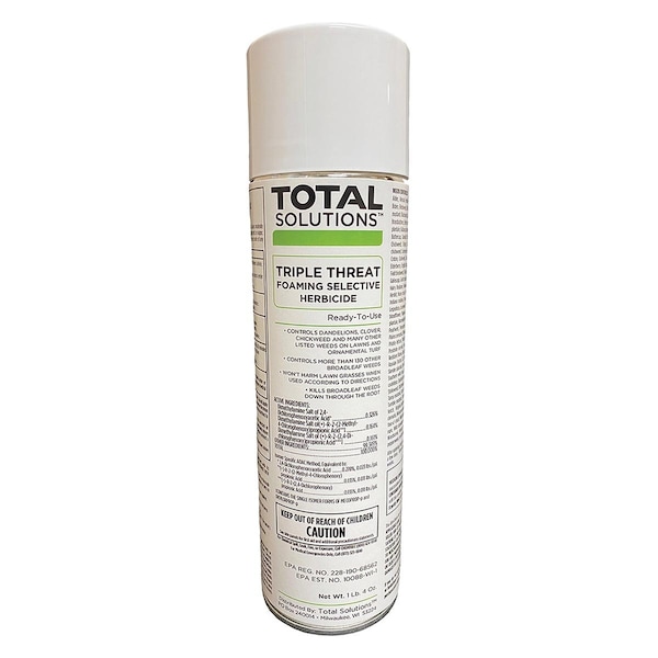 Total Solutions Triple Treat Foaming Selective Herbicide Spray 8363 - main